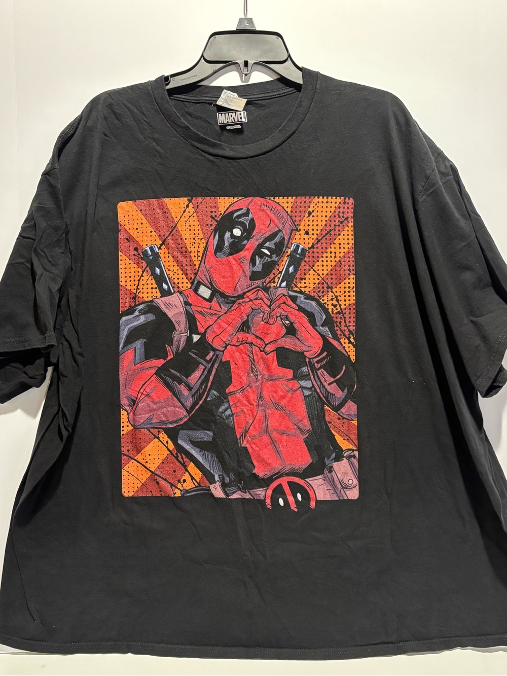 Marvel Deadpool Black Tee